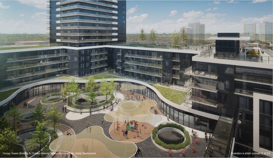 canopy towers outdoor amenity